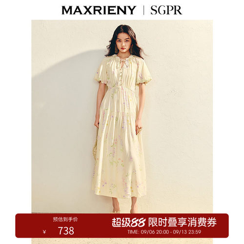 蝴蝶结绑带设计、泡泡袖设计