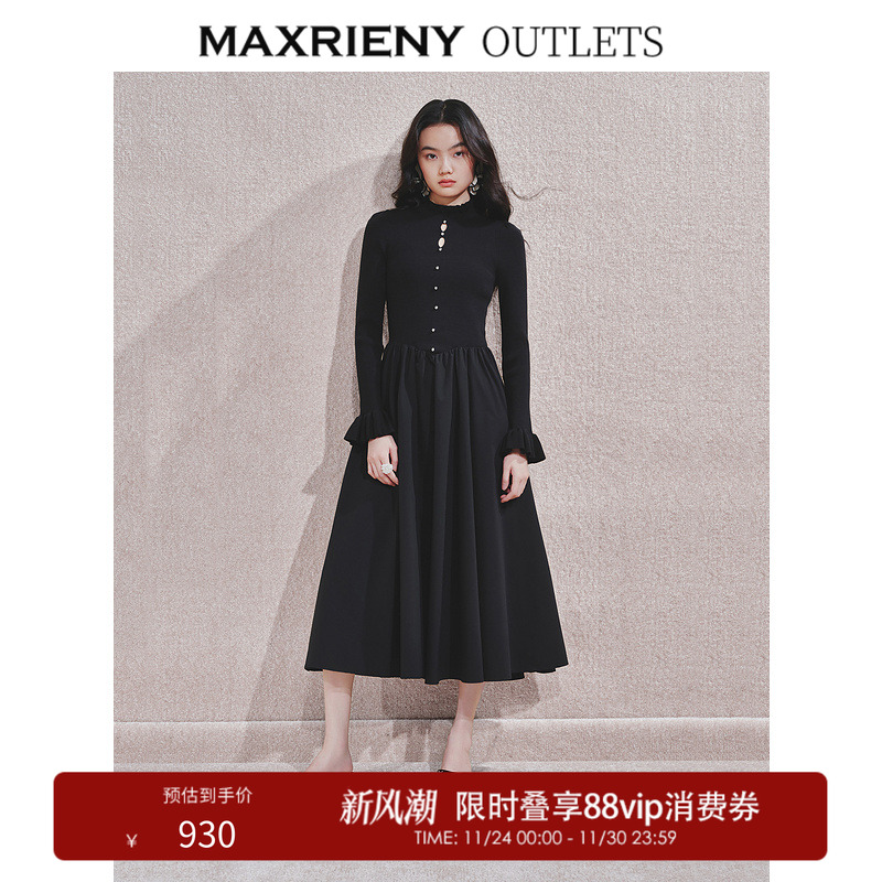 复古黑色，镂空设计，荷叶边设计