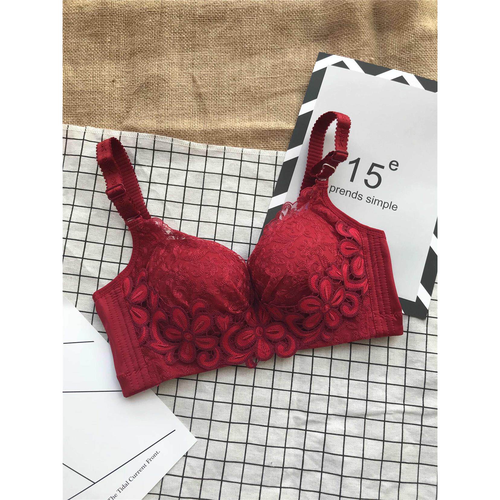 正品夏娃之秀非海绵硅胶内衣女5053a杯厚5054b杯薄聚拢调整型文胸