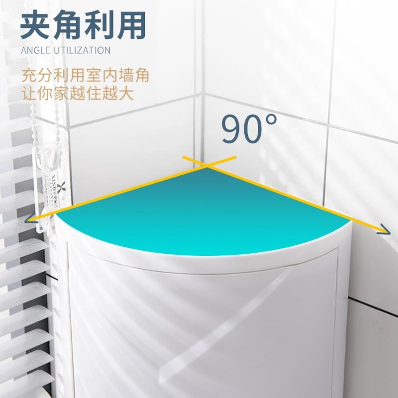 厨房旋转置物架台面壁挂