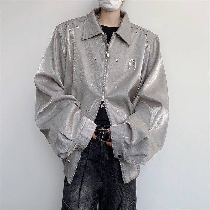 美式高街棒球服外套男女春秋新款复古潮牌学生情侣百搭夹克潮