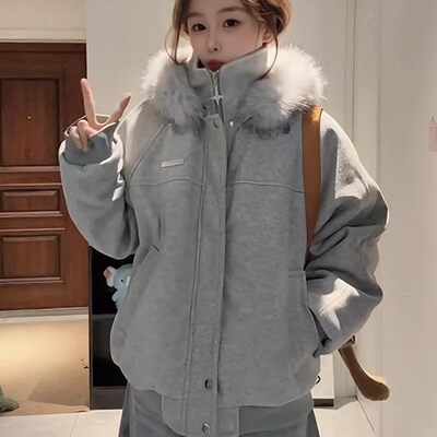 巨好看羽绒棉服女2025新