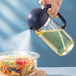 乐扣乐扣喷油瓶家用厨房玻璃喷雾空气炸锅喷油壶倒油雾化喷壶装 油