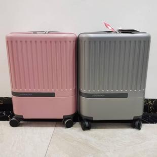 瑕疵乐扣乐扣行李箱女登机拉杆箱20寸旅行高级感轻便密码 箱LTZ917