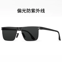 B Модельная черная рама Черные и серые таблетки [нейлоновая поляризация]