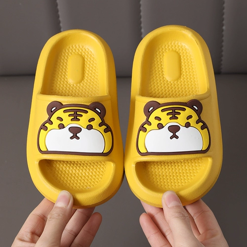 Детские нескользящие тапочки, слайдеры для мальчиков, мягкая подошва