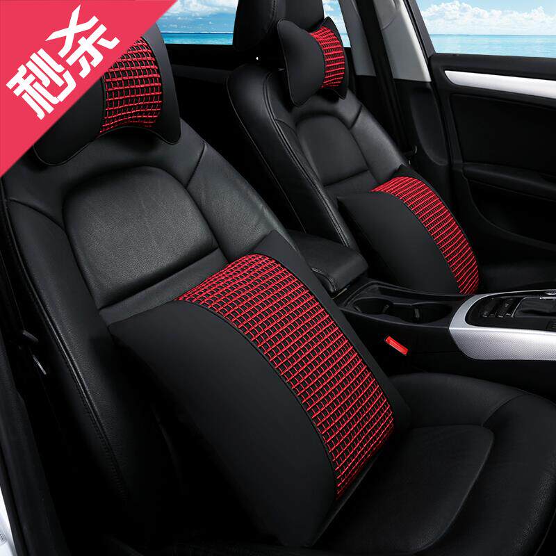 四季汽车用头枕腰靠座椅护颈垫颈a靠背主驾驶员透气坐垫货车背靠|ruв категории автомобиль/товаров/аксессуары/переоснащение, автомобильных принадлежностей/аксессуары, подголовник - от Buy2taobao.com для оказания профессиональной услуги покупки агента Taobao