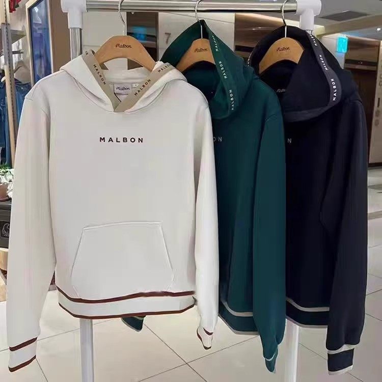 25ss款韩国球服速高尔夫球服男子套头衫休闲运动连帽卫衣速干潮流