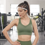 Спортивный бюстгальтер, высокопрочное противоударное нижнее белье, поддерживающая майка топ для спортзала, поддерживающий бюстгалтер, для бега, красивая спина