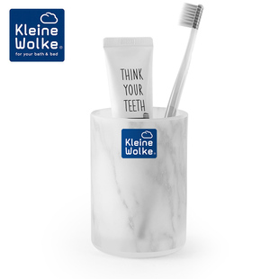 Wolke德国原装 Kleine 进口玻璃漱口杯家用刷牙杯子酒店批发洗漱杯