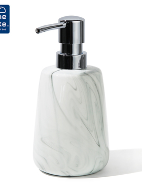 Kleine Wolke德国进口浴室沐浴露瓶分装瓶乳液按压瓶陶瓷洗手液瓶