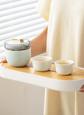 家用简约户外随行便携式泡茶壶