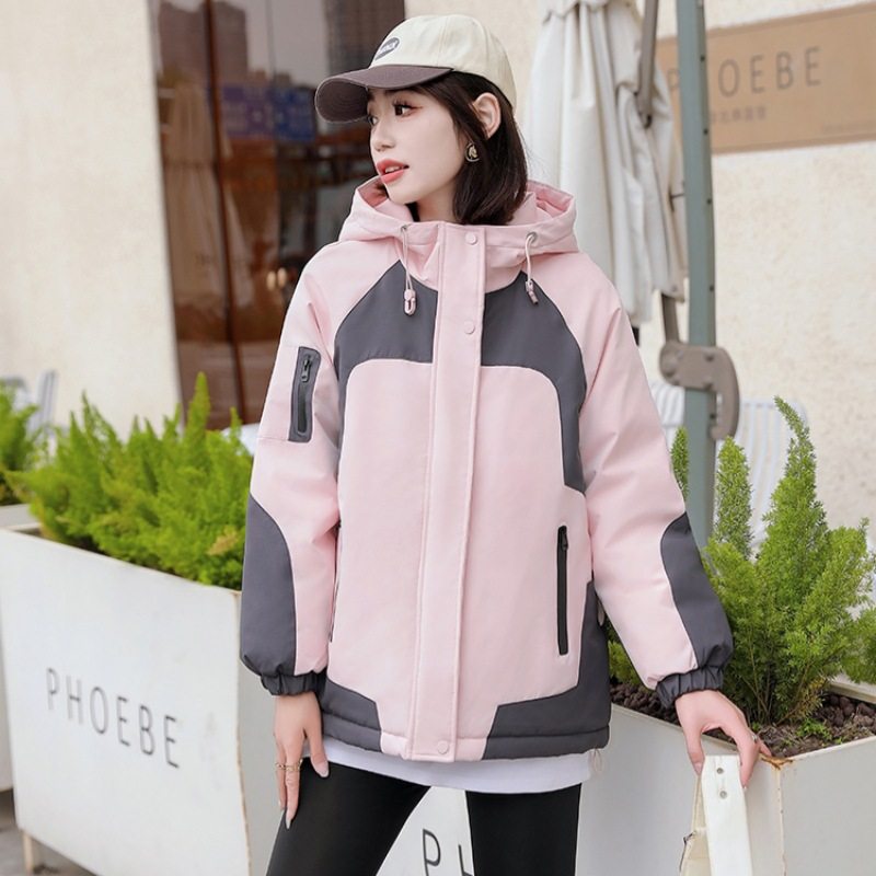2025年冬季新款登山户外冲锋衣加厚连帽羽绒棉服工装派克风外套潮,女装/女士精品,棉衣/棉服,淘宝优惠券,粉丝福利购,淘宝优惠卷