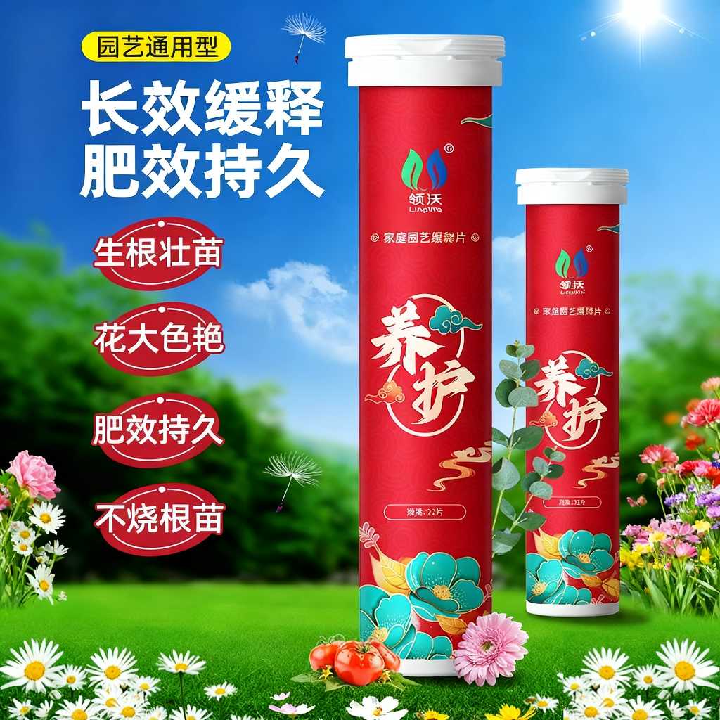 植物营养片通用型家庭园艺缓释肥