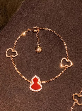 气质百搭新年红色手饰