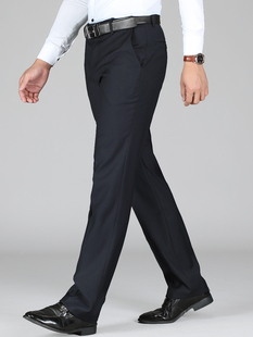 工装 制服西装 黑色裤 男士 子 工作裤 正装 秋冬加绒银行职业男裤 西裤 裤