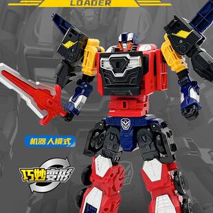 正版咖宝车神之时空守护运载力士变形机器人合体儿童男孩玩具金刚