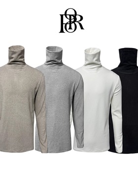 GL01「双面绒」自发热保暖科技面料可机洗绒感高领长袖打poorland