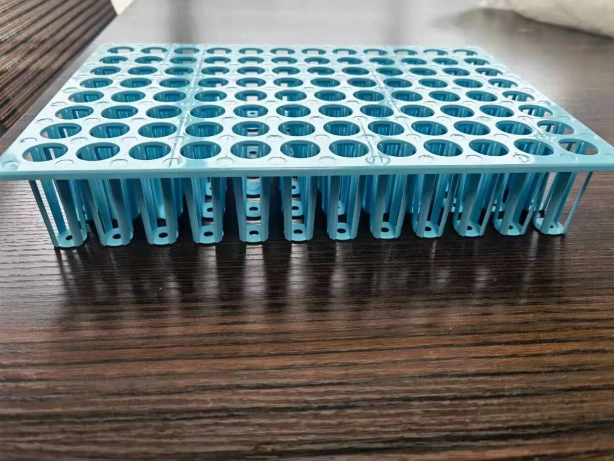 极速铝试管c架试管架不锈钢比色管架铝制比色管架采血管架15mm18m