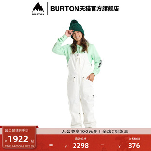 BURTON伯顿官方女士 RESERVE 背带裤防泼水透气滑雪运动裤999821