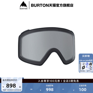M4S BURTON伯顿25 男女Anon 新品 滑雪镜镜片清晰防雾236101 26雪季