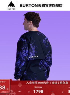 BURTON ANALOG AG系列伯顿男女 Pinball保暖套头衫圆领宽松235441