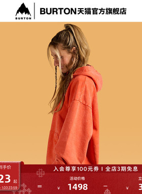 BURTON ANALOG AG系列伯顿男女 Outfall 连帽卫衣休闲舒适240421