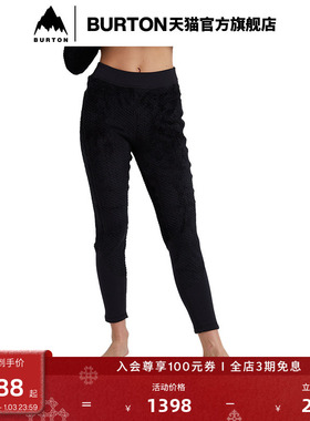 BURTON伯顿官方女士[ak] BAKER长裤运动户外裤子保暖抓绒220111