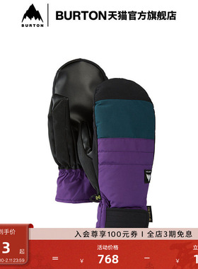 BURTON伯顿官方男士REVERB GORETEX 连指手套防寒运动手套103401