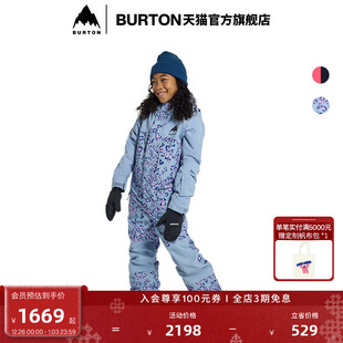 套装 BURTON伯顿官方儿童 连体服衣裤 PIECE 防泼水透气233701 ONE