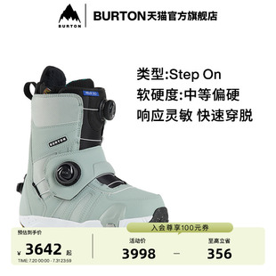 25雪季 女士Step BURTON伯顿24 新品 快穿加宽239281 FELIX滑雪鞋