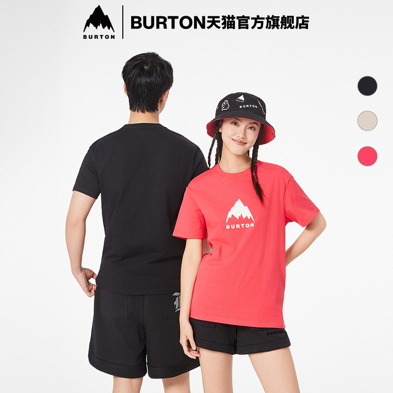 BURTON伯顿春夏户外男女短袖T恤图片