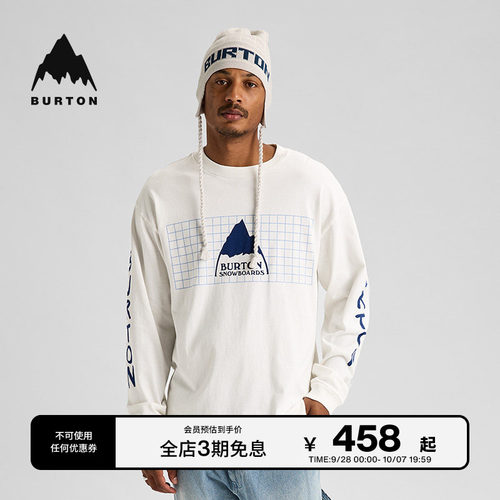 BURTON伯顿50周年官方男士T恤