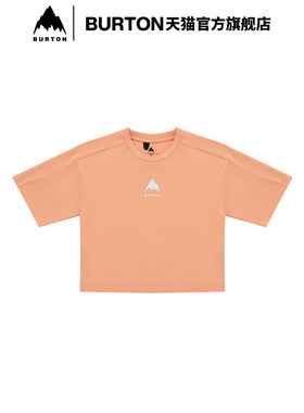 BURTON伯顿 AIZAWA 春夏户外系列女SPROUT CROP短袖T恤休闲111020