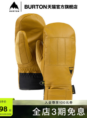 BURTON伯顿官方男士GONDY GORE-TEX 滑雪保暖手套连指手套103371