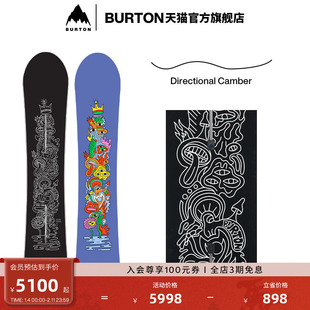 BURTON伯顿官方25-26雪季新品男女COUNTERBALANCE滑雪单板302881