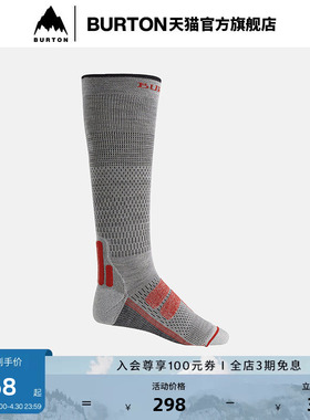 BURTON伯顿25-26雪季新品男士PERFORMANCE ULTLGHT袜子保暖100621