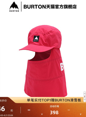 BURTON伯顿官方春夏户外系列男女BOARD GRAPIC鸭舌帽 围脖925215