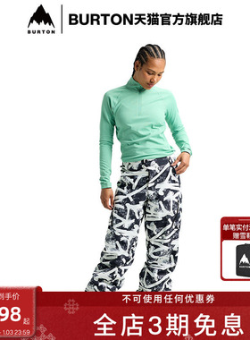 BURTON伯顿25-26雪季新品女士RESERVE 2L 滑雪裤宽松防泼水302721