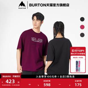 T恤宽松925234 板花短袖 BURTON伯顿春夏户外系列新品 男女BLOSSOM