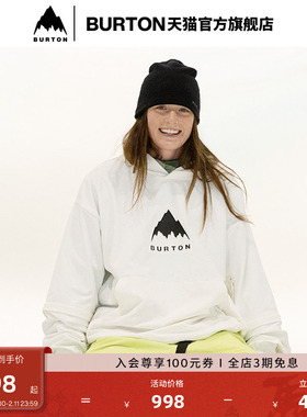 BURTON伯顿官方室内滑雪系列男女DWR DOME连帽卫衣运动上衣872564