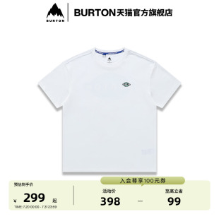 BURTON伯顿官方男女EARTH短袖 圆领T恤111014 T恤圆领板花上衣经典