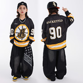 男童套装 哈尼酷街舞儿童潮服酷帅美式 嘻哈风hiphop街舞服装 演出服