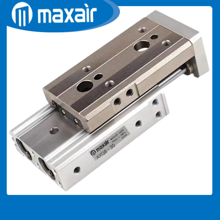 MAXAIR迈斯艾尔气动滑台气缸AXQ6L AXQ6-10-20-30-40-50-AS-AB-BS