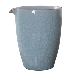 尚云品 汝窑开片冰花釉陶瓷公道杯茶海功夫茶分茶器匀杯茶滤茶漏