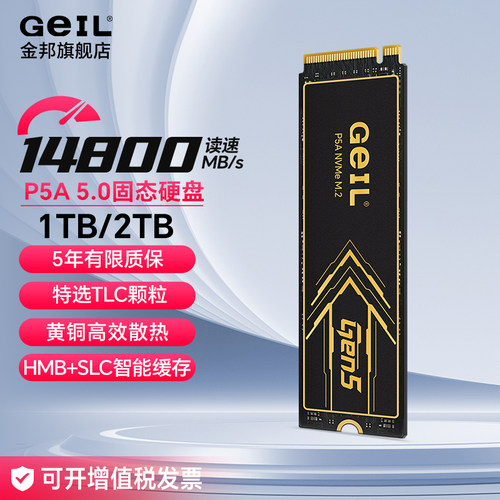 GeIL金邦P5APCIe5.0SSD