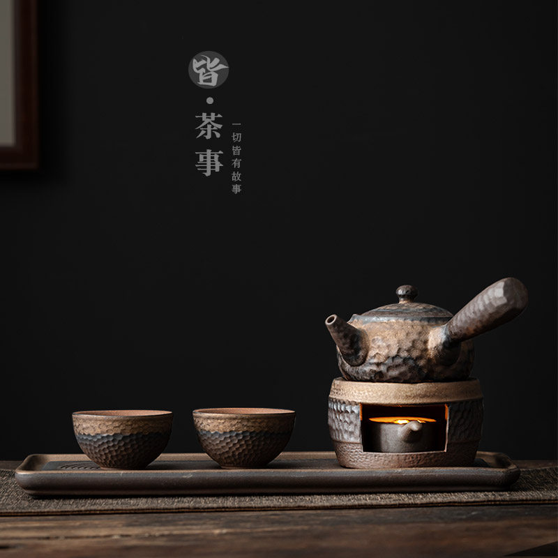 中式温茶套装家用客厅复古功夫茶具茶壶茶盘茶杯礼盒定制泡茶小套