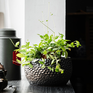 家用陶瓷茶洗杯洗大号中式 功夫茶具茶道配件水盂笔洗茶渣缸建水