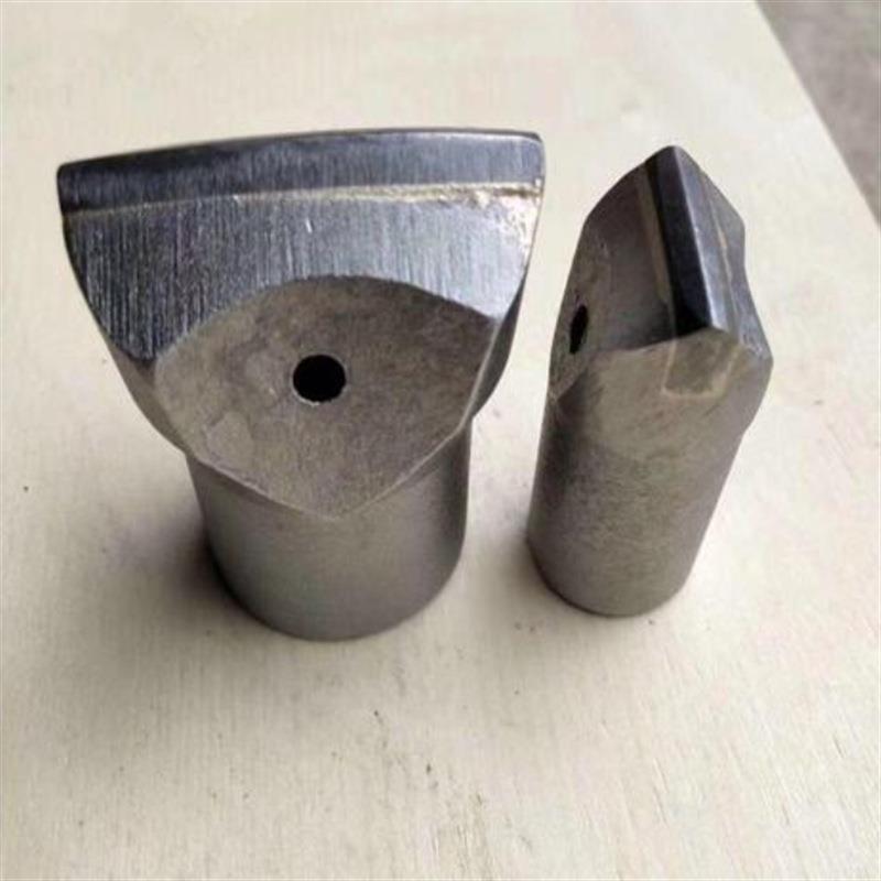 一字钻头 Φ28mm钻头 PDC复合片锚杆钻头 硬质合金钎头