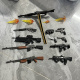 12行动力量武器配件枪模型适合6寸人偶兵人搭配特种兵
